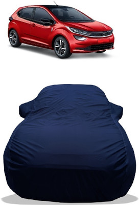 Wegather Car Cover For Tata Altroz XM Petrol (With Mirror Pockets)(Blue)