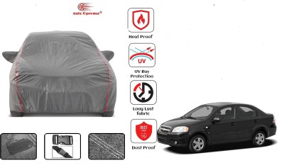 Auto Oprema Car Cover For Chevrolet Aveo (With Mirror Pockets)(Grey)