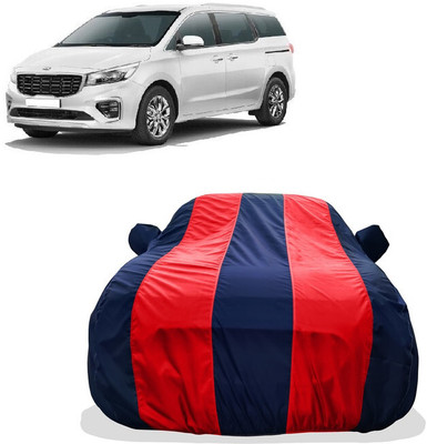 Tricway Car Cover For Kia Carnival Premium 8 STR Diesel (With Mirror Pockets)(Red)