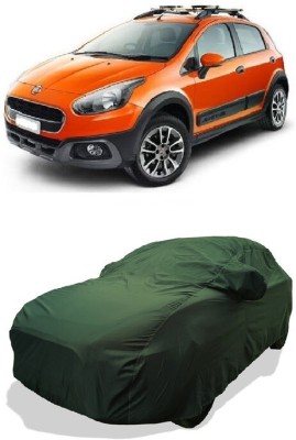 Coxtor Car Cover For Fiat Avventura Urban Cross 1.3 Multijet Dynamic (With Mirror Pockets)(Gold)