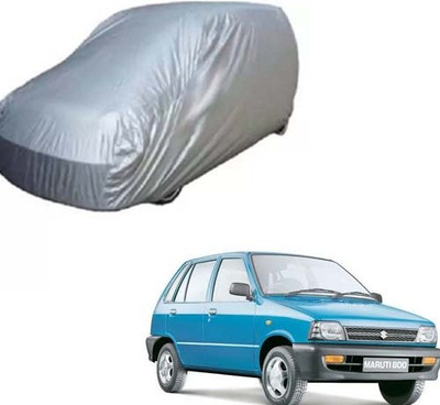 HMS Car Cover For Maruti Suzuki 800(Silver)