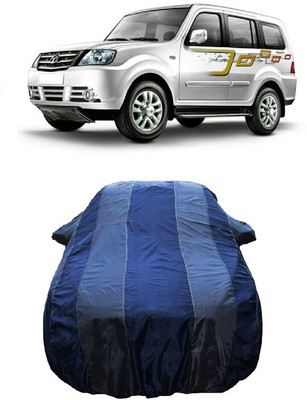 Wegather Car Cover For Tata Sumo Grande MKII Turbo 2.0 EX (With Mirror Pockets)(Grey)