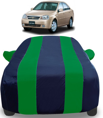 Amanzo Car Cover For Chevrolet Optra (With Mirror Pockets)(Green)