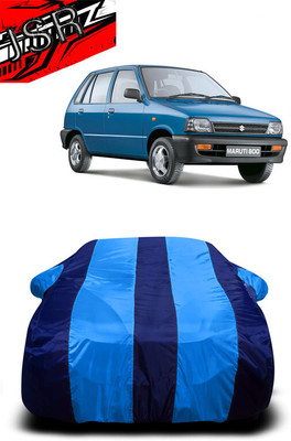 J S R Car Cover For Maruti Suzuki 800 AC Uniq (With Mirror Pockets)(Blue)