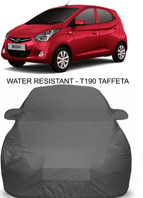 RB MOTO Car Cover For Hyundai Eon (With Mirror Pockets)(Grey)