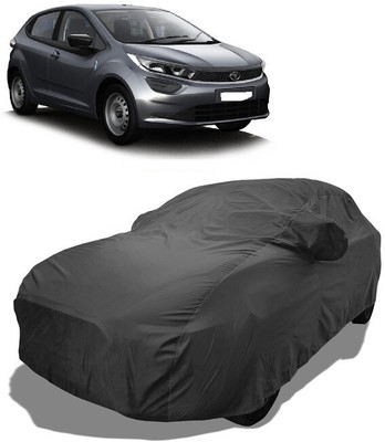 Coxtor Car Cover For Tata Altroz XE Petrol (With Mirror Pockets)(Grey)