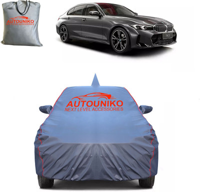 autouniko Car Cover For BMW 3 Series (With Mirror Pockets)(Grey)