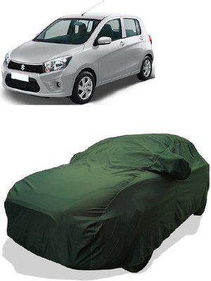 Coxtor Car Cover For Maruti Suzuki Celerio VXI Optional Petrol (With Mirror Pockets)(Gold)
