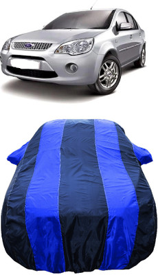 Wegather Car Cover For Ford Fiesta Classic (With Mirror Pockets)(Blue)