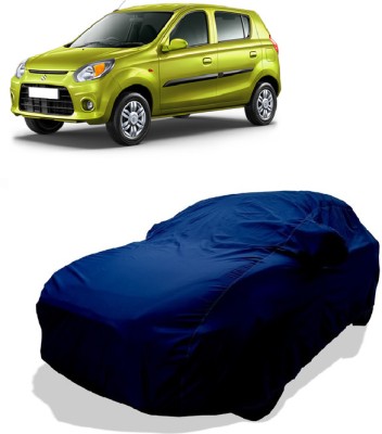 Coxtor Car Cover For Maruti Suzuki Alto 800 CNG LX (With Mirror Pockets)(Green)