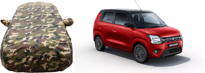 ATBROTHERS Car Cover For Maruti Suzuki WagonR Stingray (With Mirror Pockets)(Multicolor)