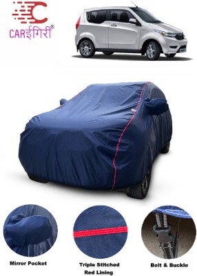 Carigiri Car Cover For Mahindra e2o (With Mirror Pockets)(Blue)