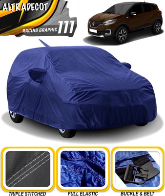 ALTRADECOT Car Cover For Renault Captur (With Mirror Pockets)(Blue)