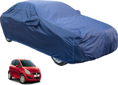 Auto Hub Car Cover For Maruti Suzuki Ritz (Without Mirror Pockets)(Blue)