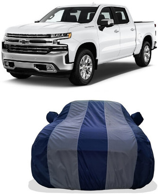 Tricway Car Cover For Chevrolet Silverado 1500 (With Mirror Pockets)(Multicolor)