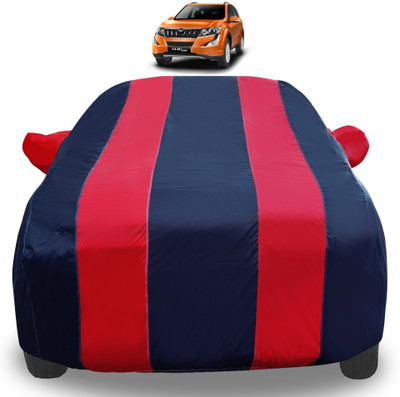 Auto Hub Car Cover For Mahindra XUV 500 (With Mirror Pockets)(Red)
