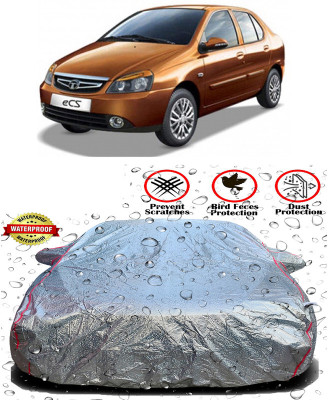 RWT Car Cover For Tata Indigo eCS (With Mirror Pockets)(Silver)
