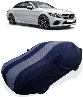 Coxtor Car Cover For Mercedes Benz C-Class Cabriolet (With Mirror Pockets)(Grey)
