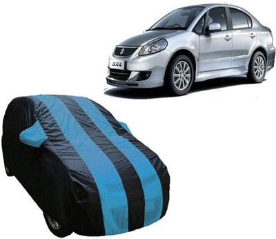 ABS AUTO TREND Car Cover For Maruti Suzuki SX4 (With Mirror Pockets)(Blue, Multicolor)