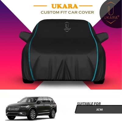 Ukara Car Cover For Volvo XC90 (With Mirror Pockets)(Black)