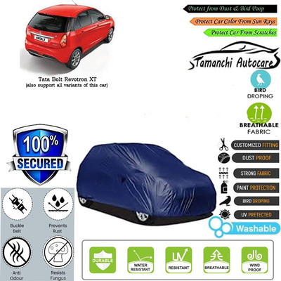 Tamanchi Autocare Car Cover For Tata Bolt Revotron XT(Blue)
