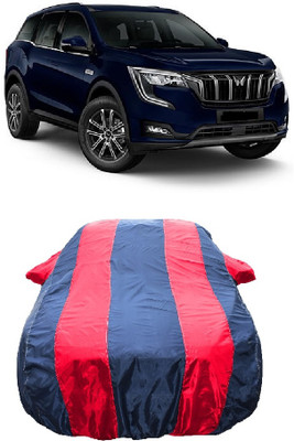 Wegather Car Cover For Mahindra Universal For SUV (With Mirror Pockets)(Red)