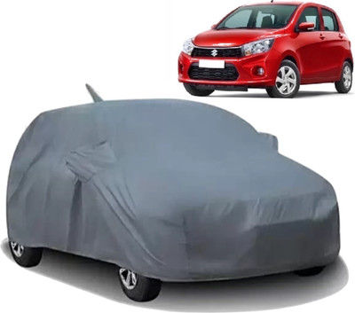 AXLOZ Car Cover For Maruti Suzuki Celerio (With Mirror Pockets)(Grey)