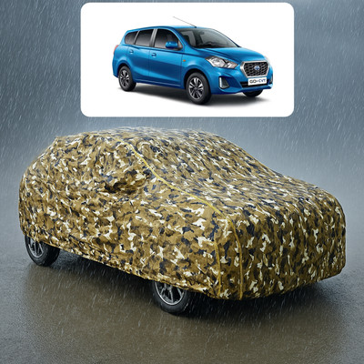 CODOKI Car Cover For Datsun GO Plus T (With Mirror Pockets)(Yellow)