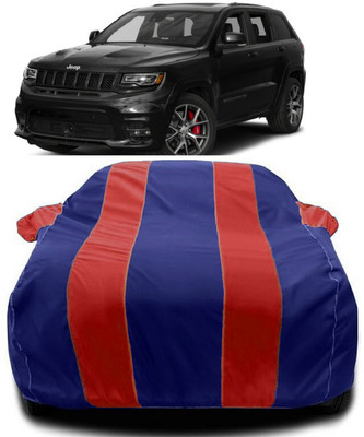 Autoprime Car Cover For Jeep Grand Cherokee SRT 4X4 (With Mirror Pockets)(Red, Blue)