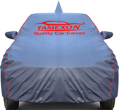 FAMEXON Car Cover For Toyota Urban Cruiser (With Mirror Pockets)(Grey)