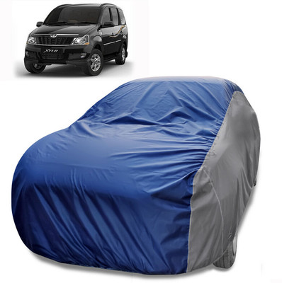 MoTRoX Car Cover For Mahindra Xylo (Without Mirror Pockets)(Blue, Grey)