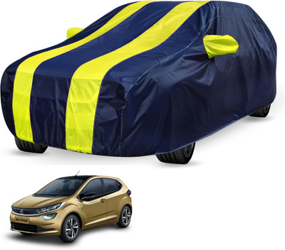 Auto Hub Car Cover For Tata Altroz (Without Mirror Pockets)(Blue, Yellow)