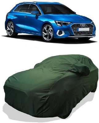 Coxtor Car Cover For Audi A3 (With Mirror Pockets)(Gold)