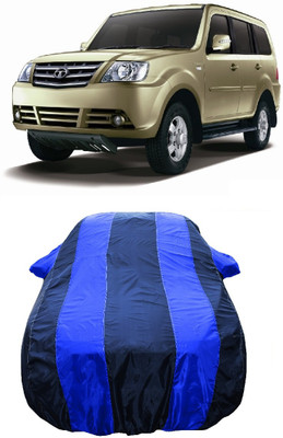 Wegather Car Cover For Tata Sumo Grande MK II (With Mirror Pockets)(Blue)