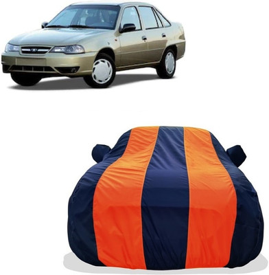 Tricway Car Cover For Daewoo Nexia DOCH 1.5L (With Mirror Pockets)(Orange)