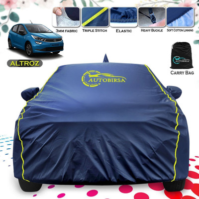 AUTOBIRSA Car Cover For Tata Altroz (With Mirror Pockets)(Blue)