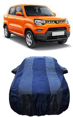 Wegather Car Cover For Maruti Suzuki S-Presso LXi (O) (With Mirror Pockets)(Grey)