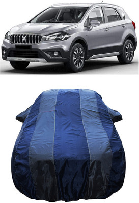 Wegather Car Cover For Maruti Suzuki S-Cross DDiS 200 Alpha (With Mirror Pockets)(Grey)