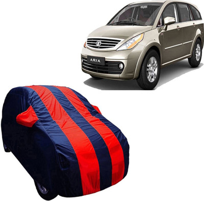 ABS AUTO TREND Car Cover For Tata Aria (With Mirror Pockets)(Blue, Red)