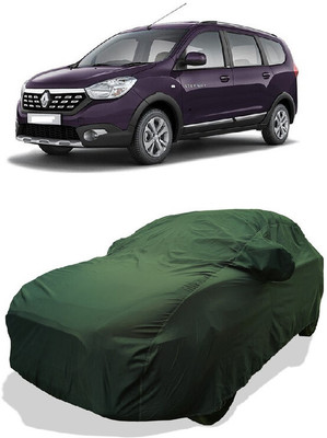 Coxtor Car Cover For Renault Lodgy 110PS RxL (With Mirror Pockets)(Green)