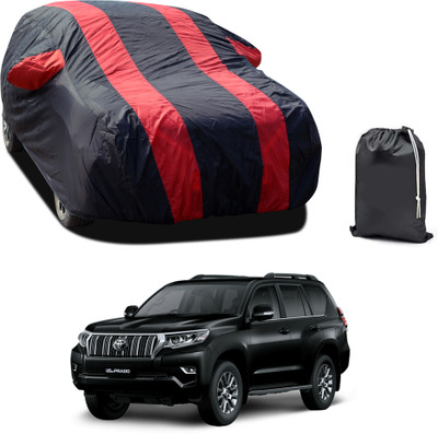 PAGORA Car Cover For Toyota Prado (With Mirror Pockets)(Red, For 2019, 2020, 2021, 2022, 2023 Models)