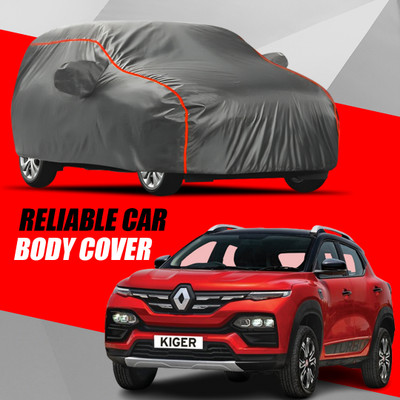 AXLOZ Car Cover For Renault Kiger (With Mirror Pockets)(Multicolor)