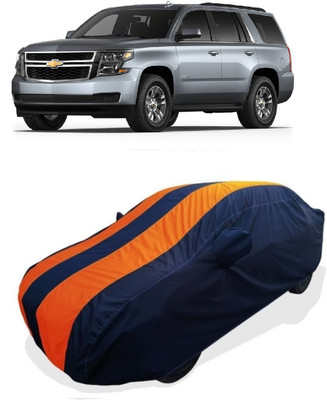 Coxtor Car Cover For Chevrolet Tahoe 4.8L (With Mirror Pockets)(Orange)