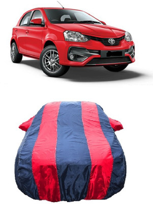 Wegather Car Cover For Toyota Etios Liva 1.2 VX Dual Tone Petrol(Red)