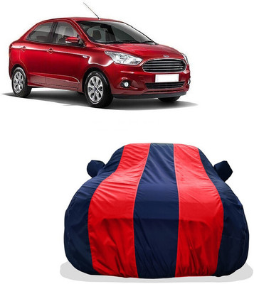 Tricway Car Cover For Ford Figo Aspire 1.2 Ti-VCT Titanium (With Mirror Pockets)(Red)