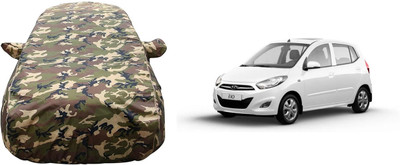 ATBROTHERS Car Cover For Hyundai i10 Magna 1.1L (With Mirror Pockets)(Multicolor)
