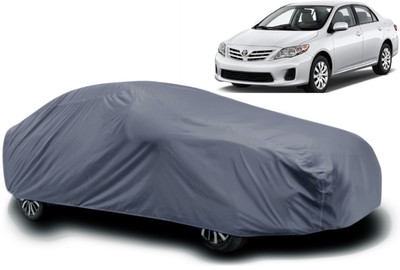 S Shine Max Car Cover For Toyota Corolla (With Mirror Pockets)(Grey)