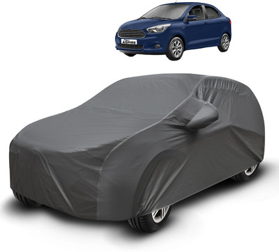 Caronix Car Cover For Ford Figo Aspire (With Mirror Pockets)(Grey)