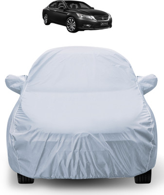 MOCKHE Car Cover For Honda Accord (With Mirror Pockets)(Silver)