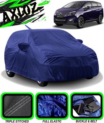 AXLOZ Car Cover For Mahindra Marazzo (With Mirror Pockets)(Blue)